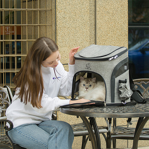 Portable Cat Carrier Bag Breathable Pet Small Dog Cat Backpack