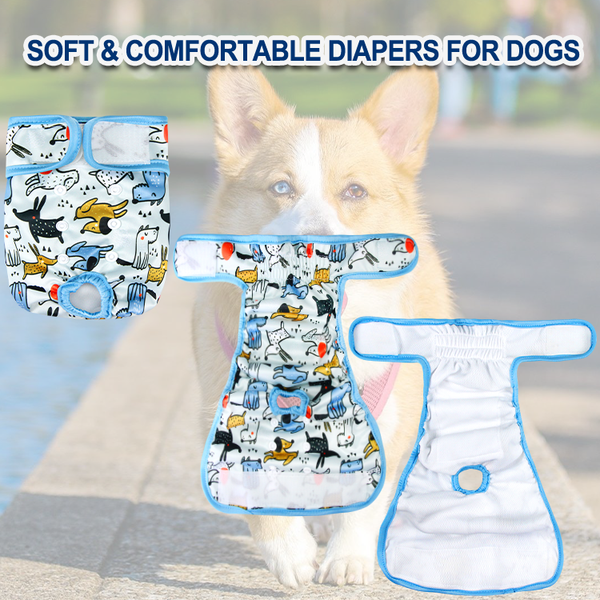 Reusable Washable Female Dog Pet Diaper