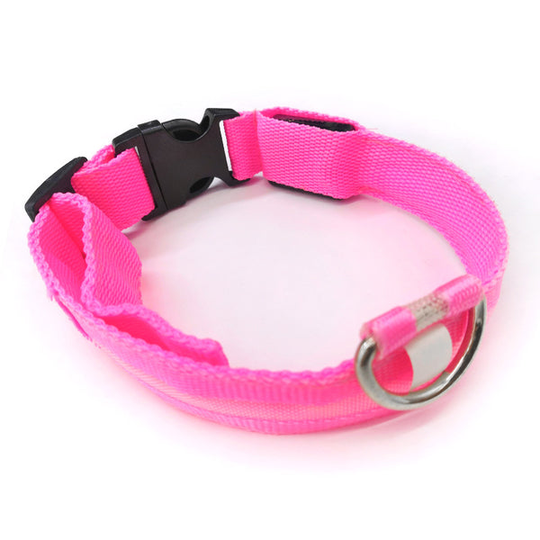 Rechargeable Flashing LED Pet Dog Collar