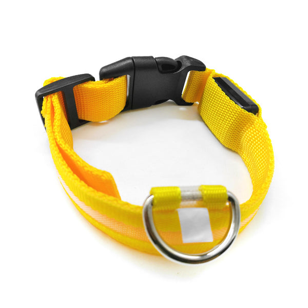 Rechargeable Flashing LED Pet Dog Collar