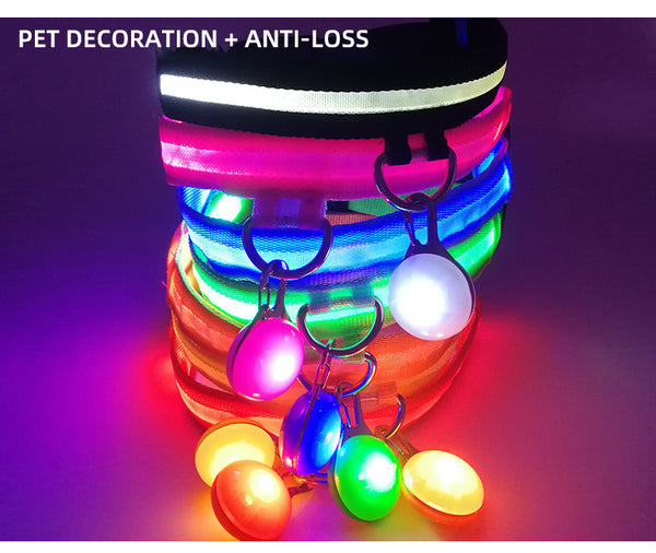 Rechargeable Flashing LED Pet Dog Collar